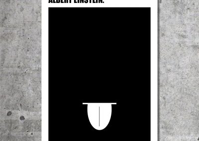 Julian Danner – Serie Ulmer Wahrzeichen, Albert Einstein