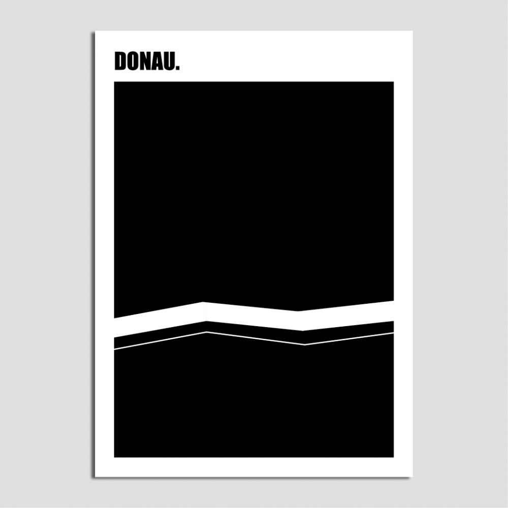 Kunstdruck – Donau