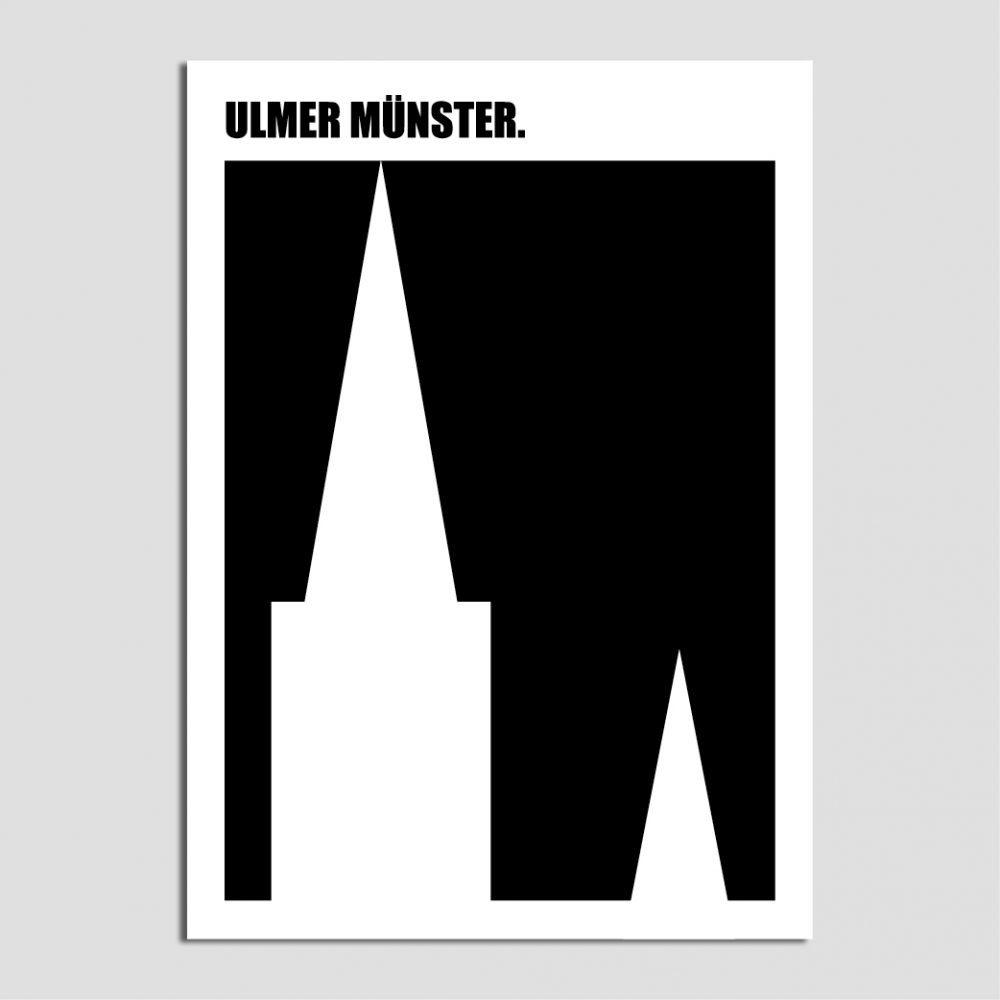 Kunstdruck – Ulmer Münster