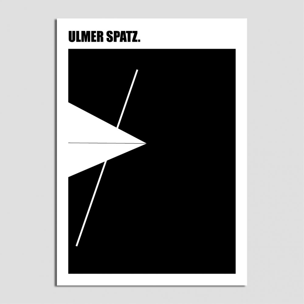 Kunstdruck – Ulmer Spatz
