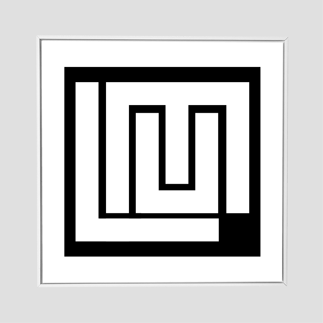 Kunstdruck – „ULM“ 80 x 80 cm – streng limitiert – Bild 2